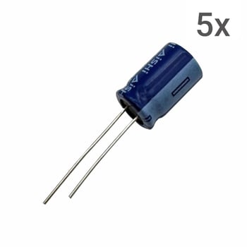 AISHI Elektrolytische Condensator - 1000uF 25V - 5 stuks