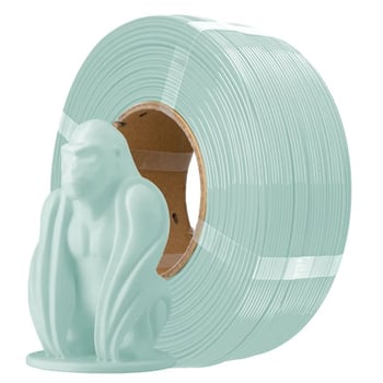 AzureFilm Refill PETG Hyper Speed Filament 1.75mm - 1kg - Mint Groen Pastel