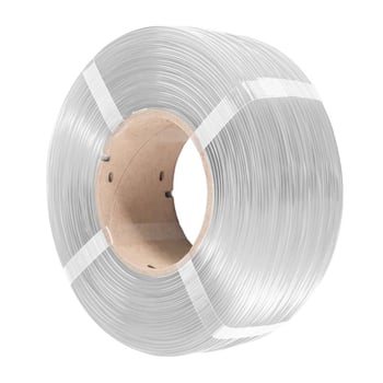 AzureFilm Refill PETG Hyper Speed Filament 1.75mm - 1kg - Transparant