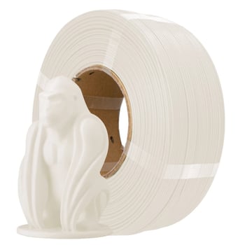 AzureFilm Refill PLA Filament 1.75mm - 1kg - Mistig Wit
