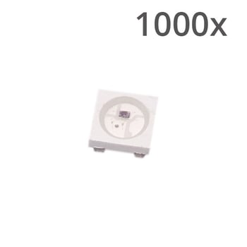 WS2812B-V6 Digitale 5050 RGB LED - 1000 stuks