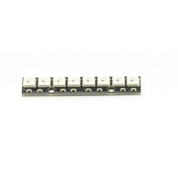 WS2812B Digitale 5050 RGB LED - Printplaat 8 LEDs Zwart
