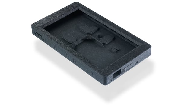 Soldered Electronics Behuizing voor Inkplate 5Gen2 - Zwart