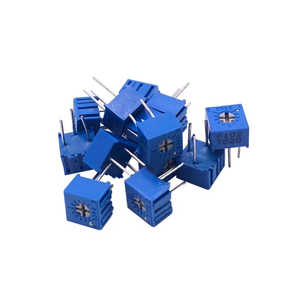 Cermet potmeter - type 3362 - Set 100R-1M - Lineair