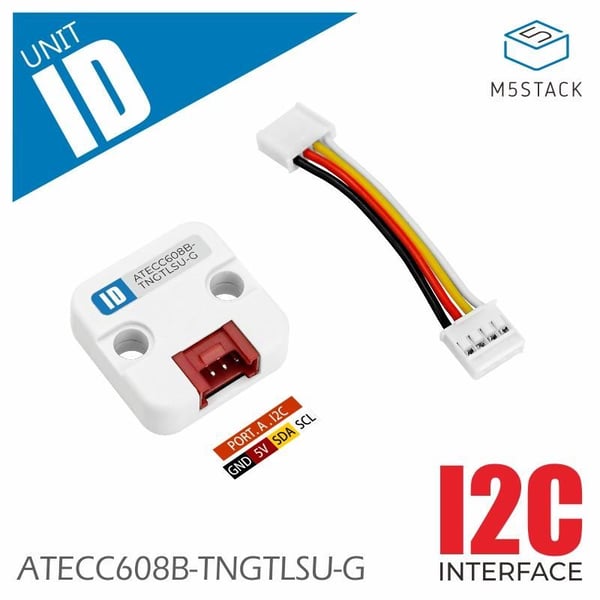 M5Stack ID Unit - Authenticator - ATECC608B
