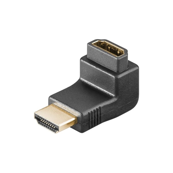 Goobay 68782 Haakse HDMI Adapter - 4K 60Hz - 90° Verticaal