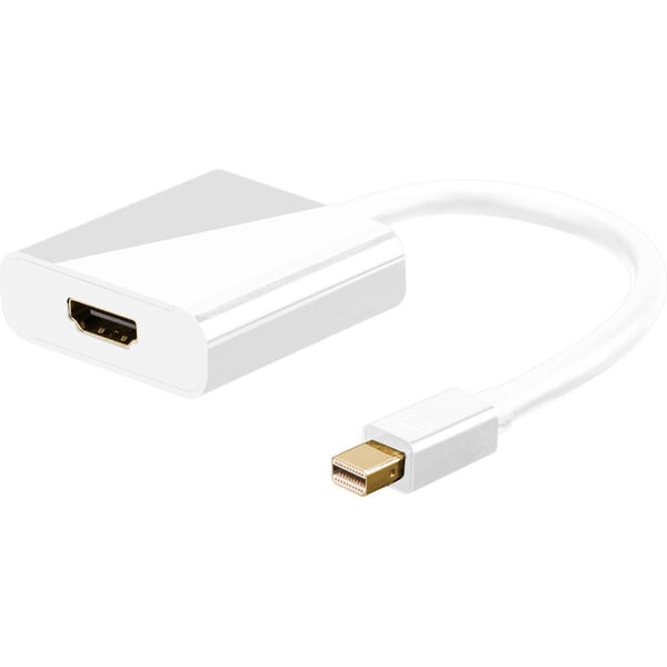 Goobay 67880 Mini DisplayPort naar HDMI Female Kabel - 4K 30Hz - 10cm
