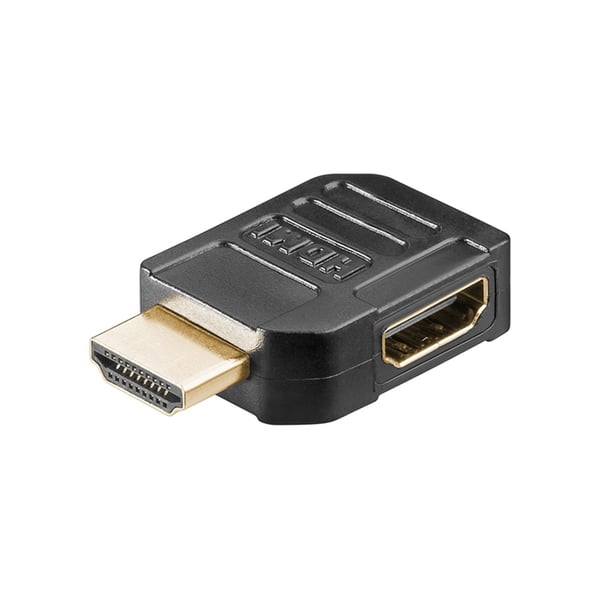Goobay 51724 Haakse HDMI Adapter - 4K 60Hz - 90° Horizontaal