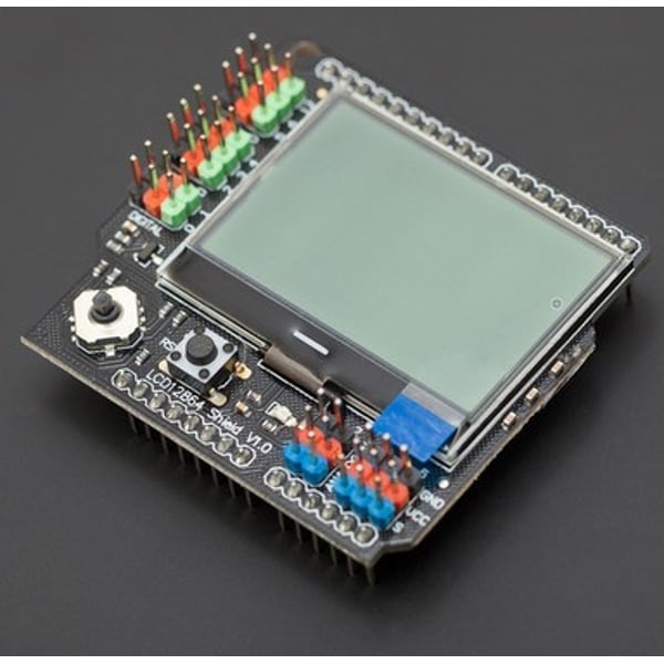 DFRobot Gravity LCD12864 Shield - voor Arduino