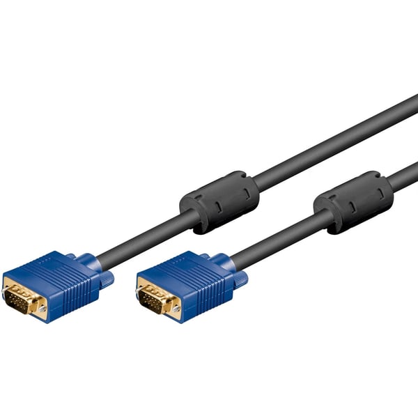 Goobay 93368 SVGA Kabel  - Gold-Plated - 1.8m