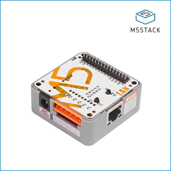M5Stack LAN PoE W5500 V1.2 Base - for M5Core