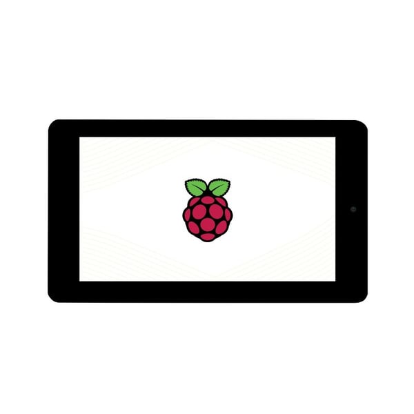 Waveshare 7 inch DSI TFT-LCD Display 800*480 pixels met Touchscreen Plakstrip en Camera voor Raspberry Pi