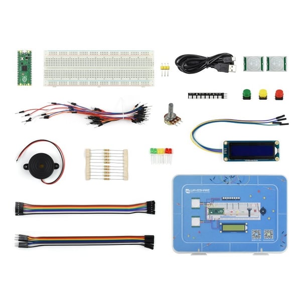 Waveshare Raspberry Pi Pico Basis Kit 