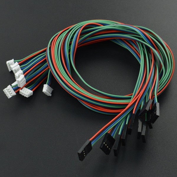DFRobot Gravity 4p I2C-UART Sensor Kabel - 50cm - 10 stuks