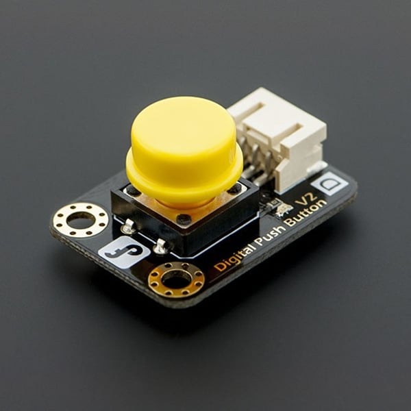 DFRobot Gravity Digitale Drukknop Module - Geel