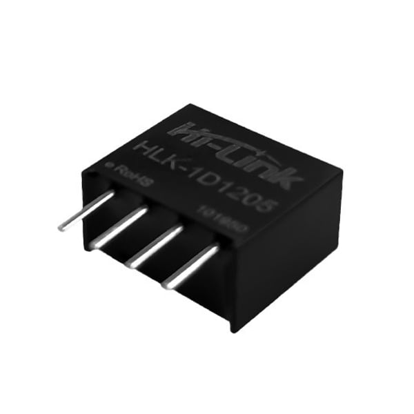 Hi-Link Geïsoleerde DC-DC Spanningsconverter - 12V naar 5V 200mA - HLK-1D1205 - B1205S-1WR3