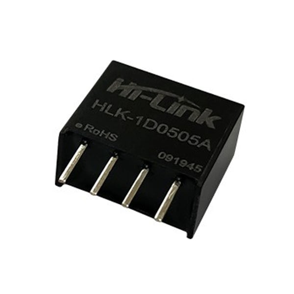 Hi-Link Geïsoleerde DC-DC Spanningsconverter - 5V naar 5V 200mA - HLK-1D0505A - B0505S-1WR3