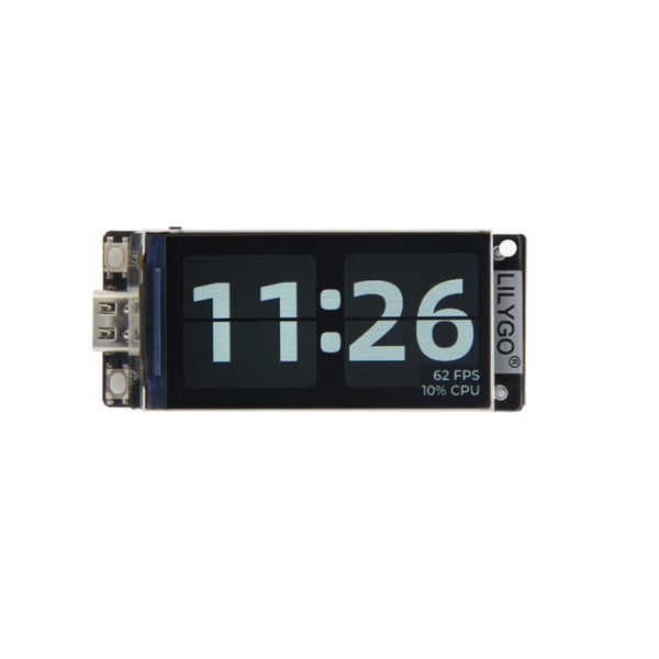LilyGO TTGO T-Display-S3 ESP32-S3 - met 1.9 inch TFT Display - Gesoldeerde Headers