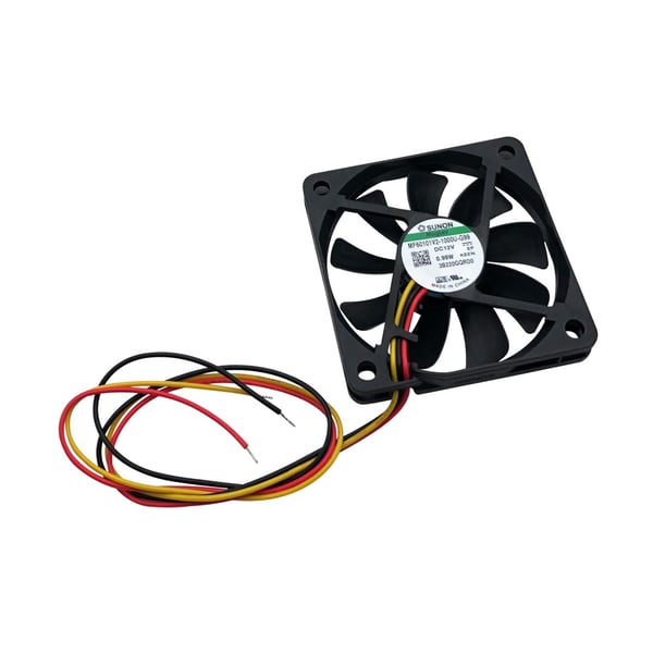 Sunon Fan 60x60x10mm - 12V - with Speed Feedback