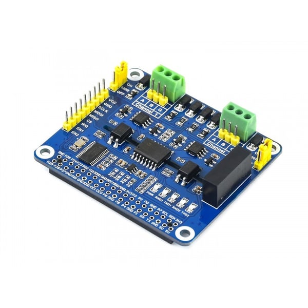Waveshare Geïsoleerde RS485 HAT - 2 Kanalen - voor Raspberry Pi