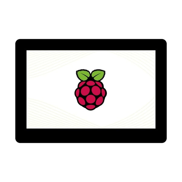 Waveshare 5 inch DSI TFT-LCD Display 800*480 pixels met Touchscreen en Plakstrip voor Raspberry Pi