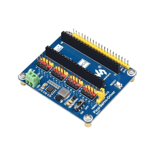 Waveshare Servo Driver Module - voor Raspberry Pi Pico