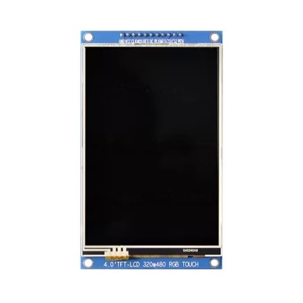 4 inch TFT Display 320*480 pixels met Touchscreen - SPI - ILI9488 - 3.3V