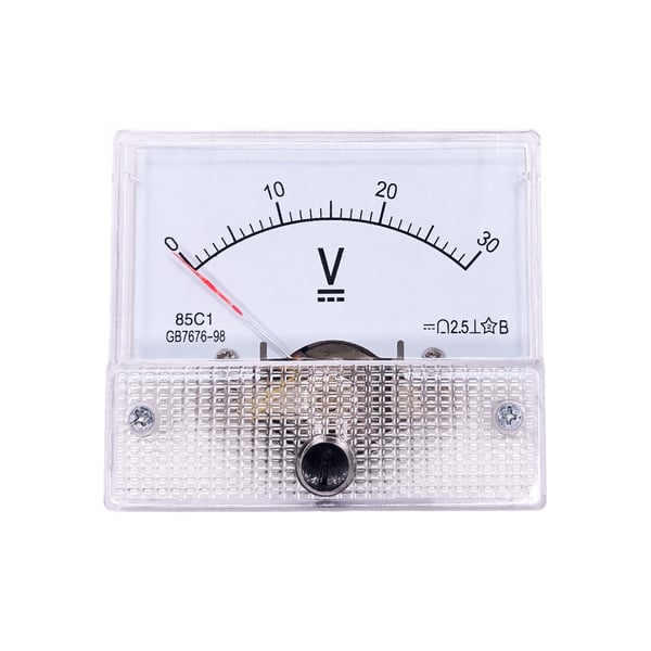Analog Voltage meter - 0-30VDC
