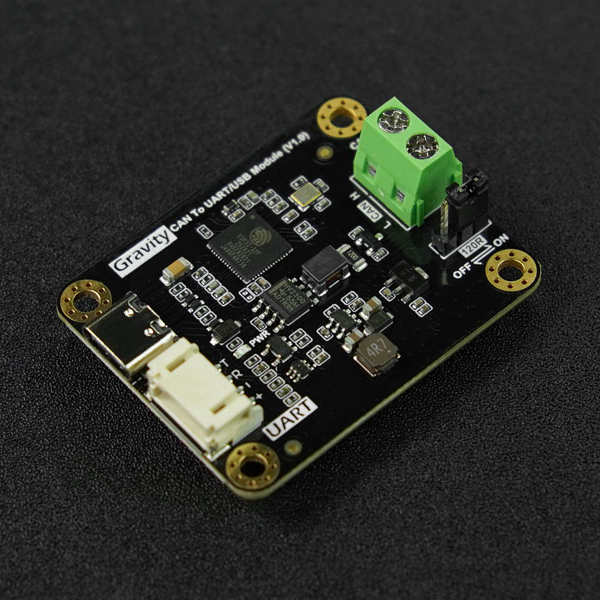 DFRobot Gravity CAN naar UART en USB Communicatie Module met SLCAN Protocol