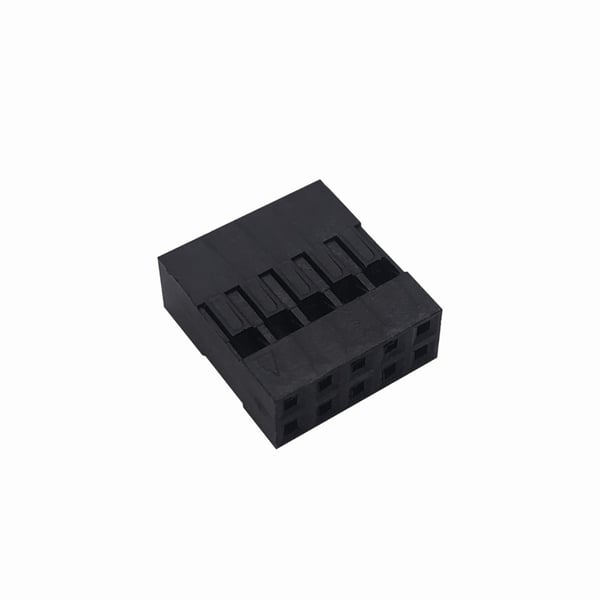 DuPont Compatible Plastic Connector Housing - 2x5P