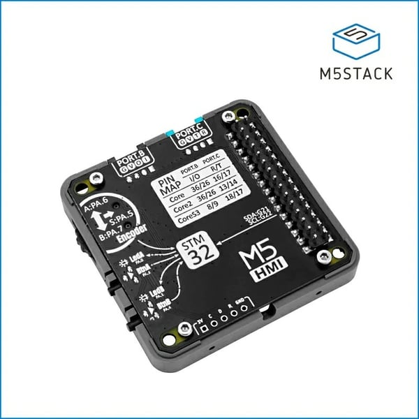 M5Stack HMI Module with Encoder and 500mAh Battery - for M5Core