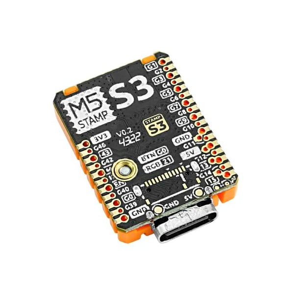 M5Stack M5StampS3 PIN2.54 - ESP32-S3 Development Board - with 2.54mm headers