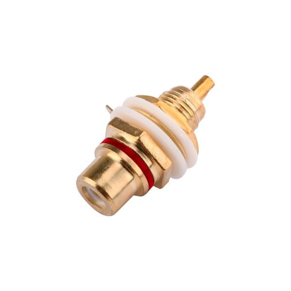 RCA-Cinch Connector Female - Red - Mount