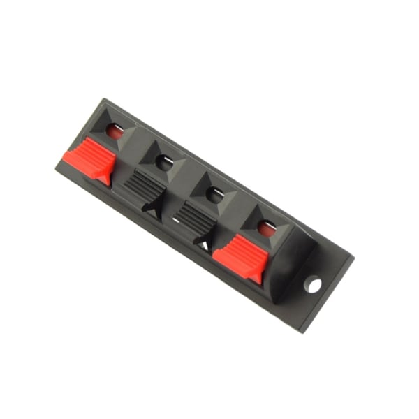 Speaker terminal with springsystem
