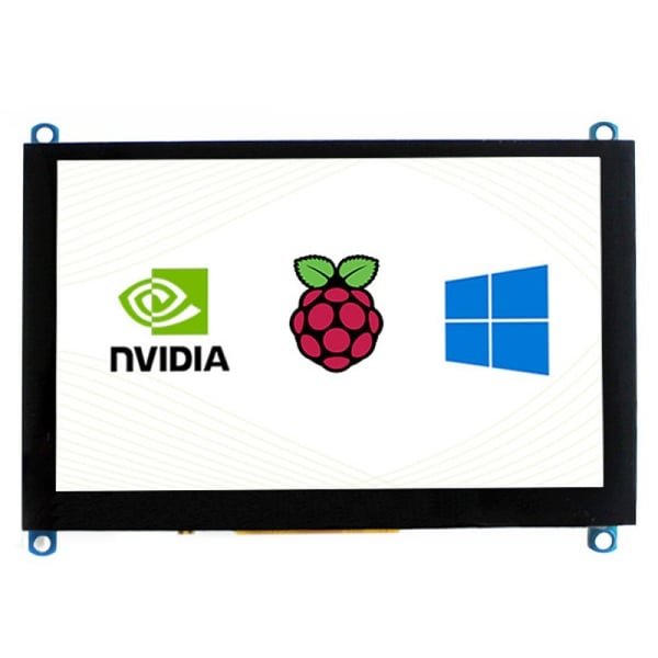 Waveshare 5 inch HDMI TFT-LCD (H) Display 800*480 met Touchscreen - Raspberry Pi Compatible