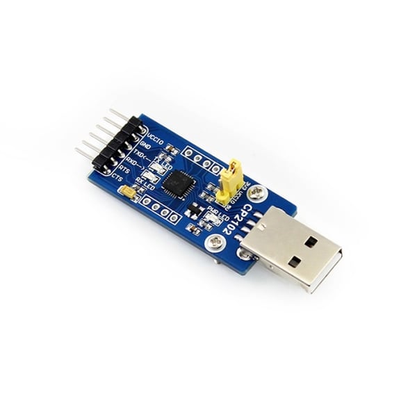 Waveshare CP2102 TTL USB naar Serieel Converter - USB-A - 3.3V