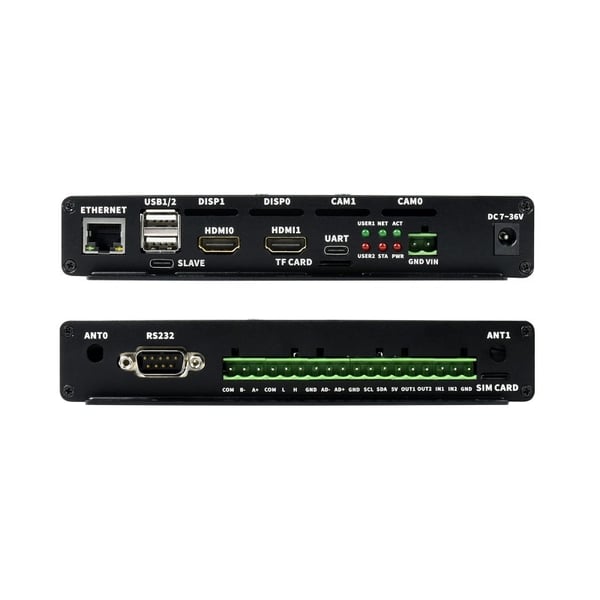 Waveshare Industriële PoE IoT Mini-Computer Kit - voor Raspberry Pi CM4