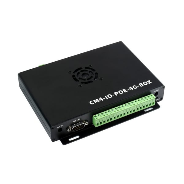 Waveshare Industriële PoE IoT Mini-Computer Kit - voor Raspberry Pi CM4