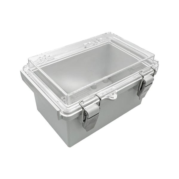 Altinkaya Behuizing met Scharnier 150x100x85mm - IP67 - Transparant - ABS