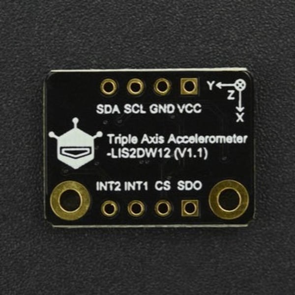 DFRobot Fermion 3-Axis Accelerometer - SPI-I2C - LIS2DW12