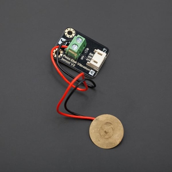 DFRobot Gravity Analoge Piëzo Disk Vibratiesensor
