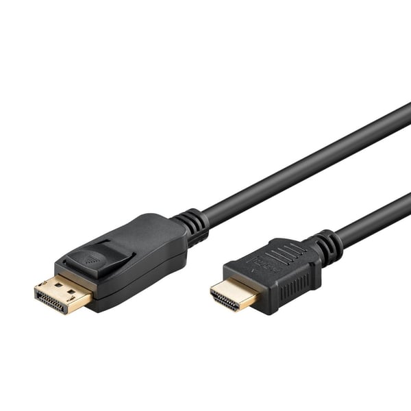 Goobay 64839 DisplayPort 1.2 naar HDMI 2.0 Kabel - 1m	