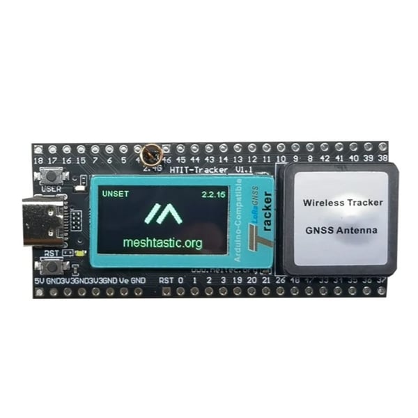 Heltec Wireless Tracker - ESP32-S3 - SX1262 LoRa 868MHz - GNSS - with 0.96 inch TFT Display