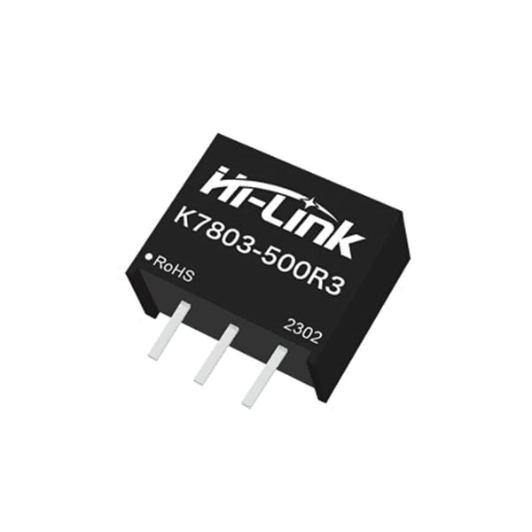 Hi-Link DC-DC Spanningsconverter - 3.3V 500mA - HLK-K7803-500R3