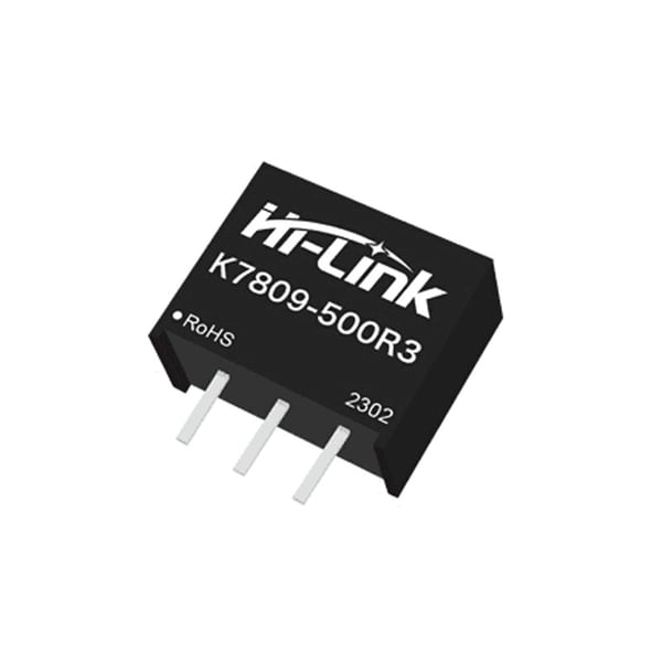 Hi-Link DC-DC Spanningsconverter - 9V 500mA - HLK-K7809-500R3