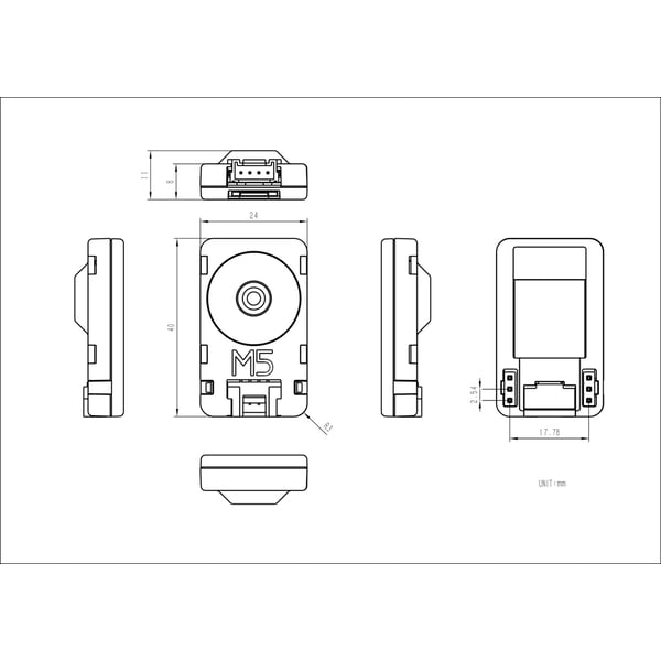 M5Stack CamS3 Unit - ESP32-S3 - OV2640