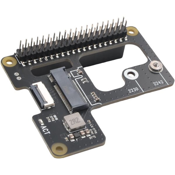 SupTronics X1000 PCIe naar M.2 HAT - voor NVMe SSD - voor Raspberry Pi 5