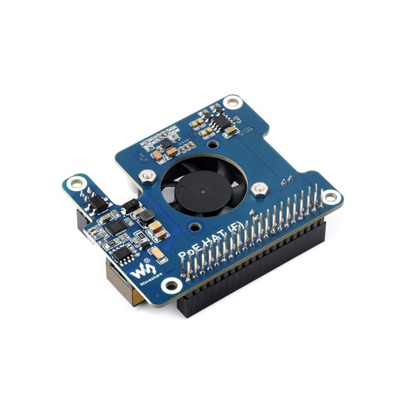 Waveshare Power over Ethernet PoE HAT (F) - voor Raspberry Pi 5