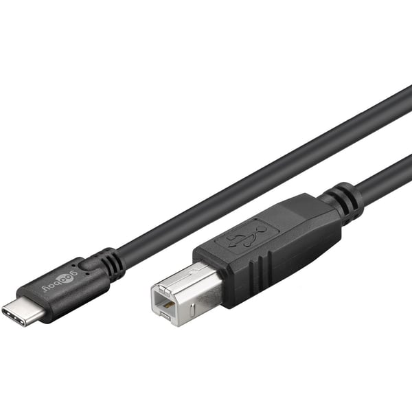 Goobay 67985 USB-C USB-B 2.0 Cable - 1m