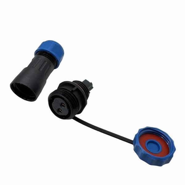 LD16 Female Waterbestendige Kabel Connector 2p